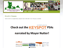 Tablet Screenshot of critpath.org
